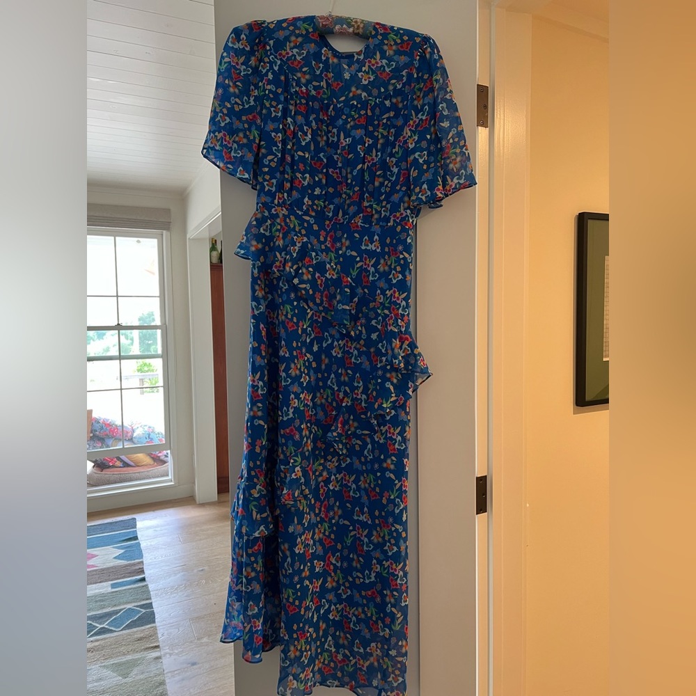Saloni blue dress
